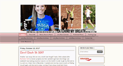 Desktop Screenshot of catchingmybreath.com